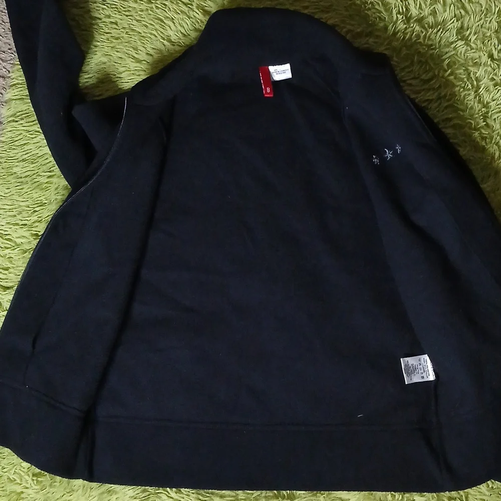 Divided‎ by H&M womens fleece zip-up Mock Neck jacket